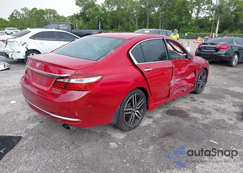 2016 Honda Accord Sport from USA, damaged, VIN 1HGCR2F69GA069009